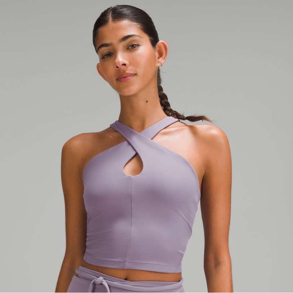 lululemon athletica Purple Crop Top